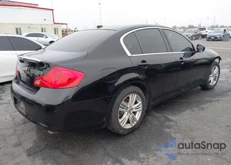 2011 Infiniti G25 Journey z USA, uszkodzony, nr VIN JN1DV6AP4BM830304